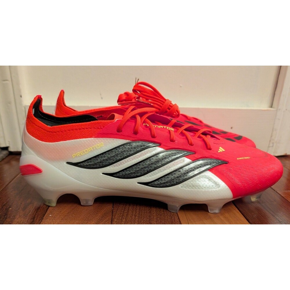 Adidas Predator Elite FG 'Lucid Red' Soccer Cleats Mens Size 11.5 JS0433